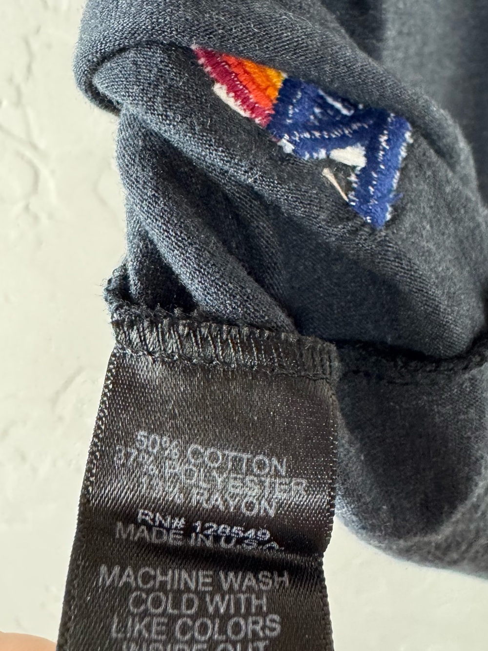 Aviator Nation Knit Top Shirt Tee Boyfriend Locals Only Graphic Charcoal Grey - Picture 7 of 8